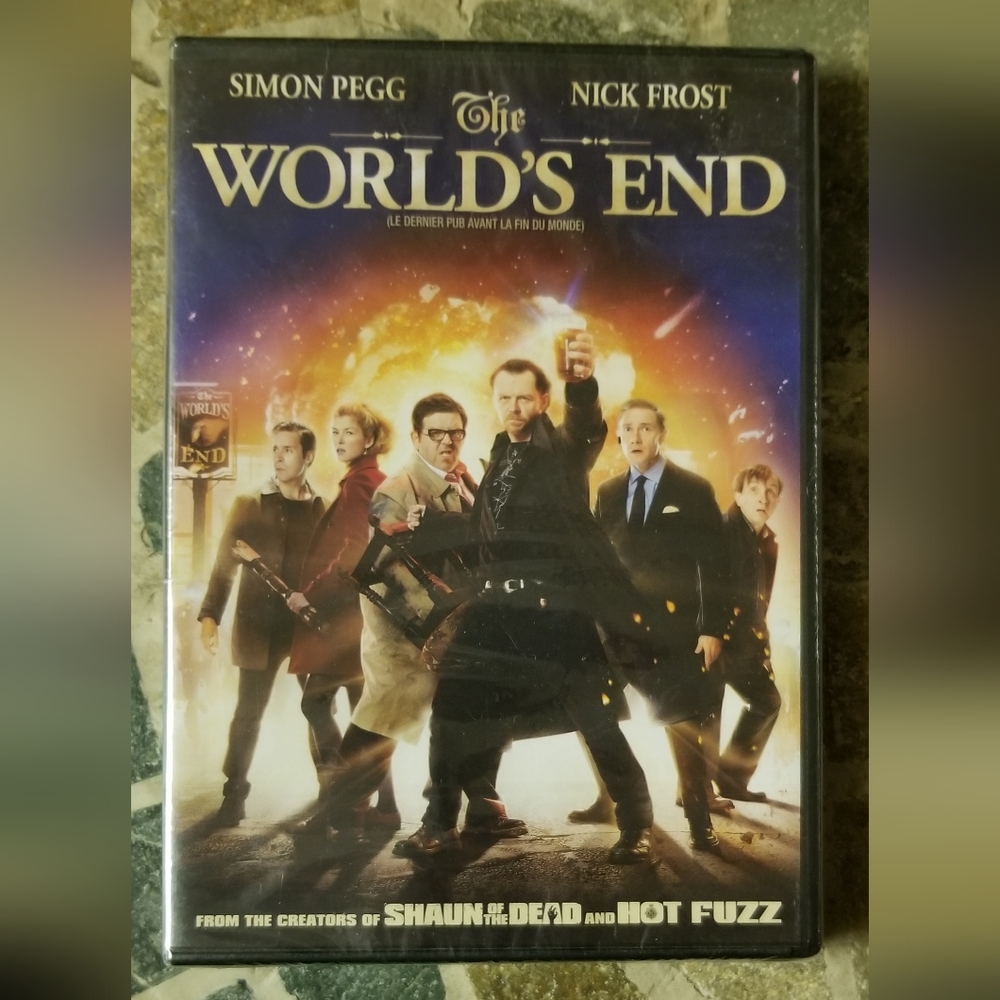 🍁🌺🎬World's End DVD(unopened) starring Simon Pegg & Nick Frost